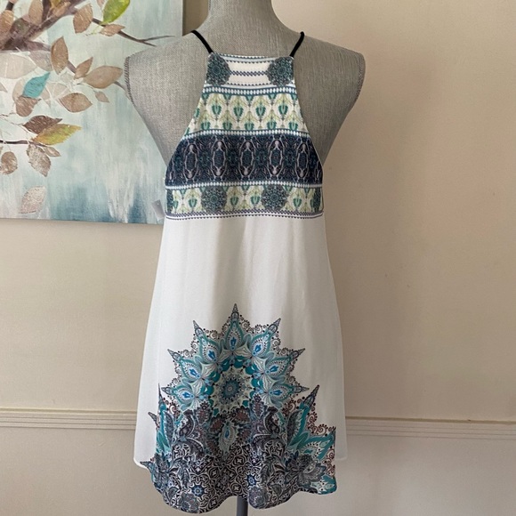 JELLA C. SLIP ON LINED HALTER DRESS SIZE SMALL 🌟NWT🌟 - Picture 10 of 14